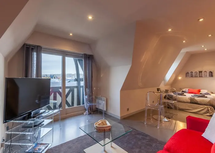 Apartment With Parking On Place De Morny Deauville